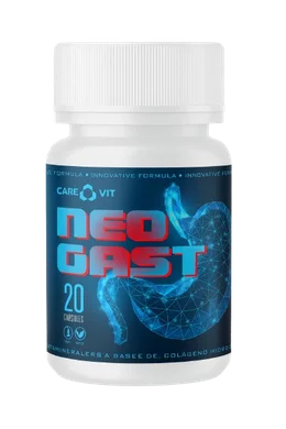 NeoGast tabletas efervescentes - Presentación de 20 tabletas